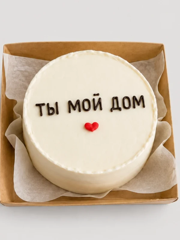 Бенто - торт "Ты мой дом"